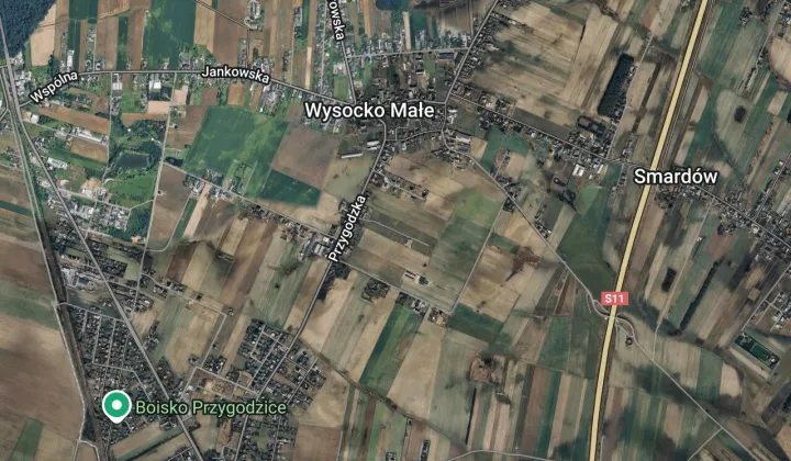 Działka budowlana Wysocko Małe, ul. Widokowa