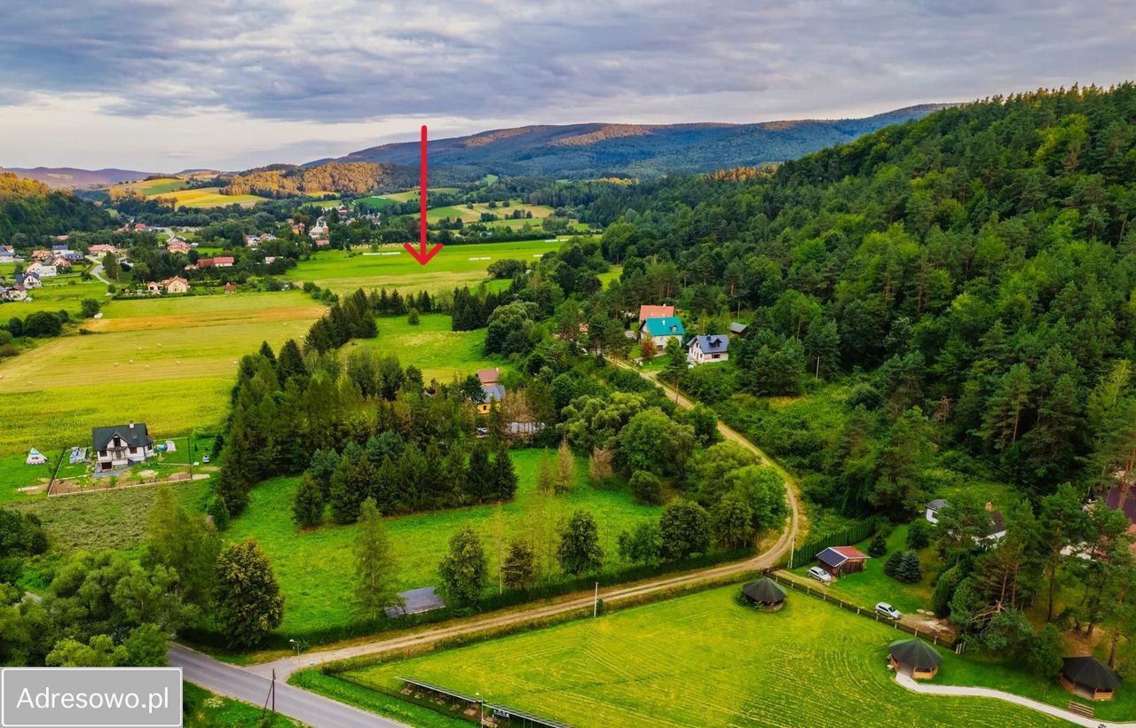 Działka budowlana Tyrawa Solna. Zdjęcie 3