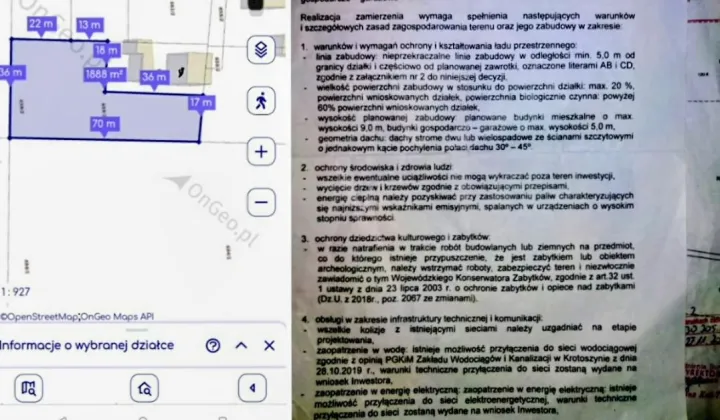 Działka budowlana Lutogniew, ul. Polna