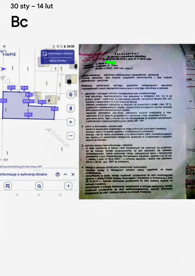 Działka budowlana Lutogniew, ul. Polna. Zdjęcie 15