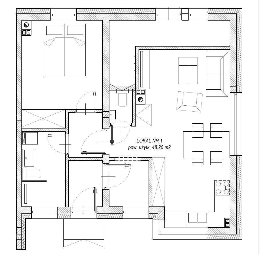 Mieszkanie 2-pokojowe Kalna, ul. Wypoczynkowa. Zdjęcie 6