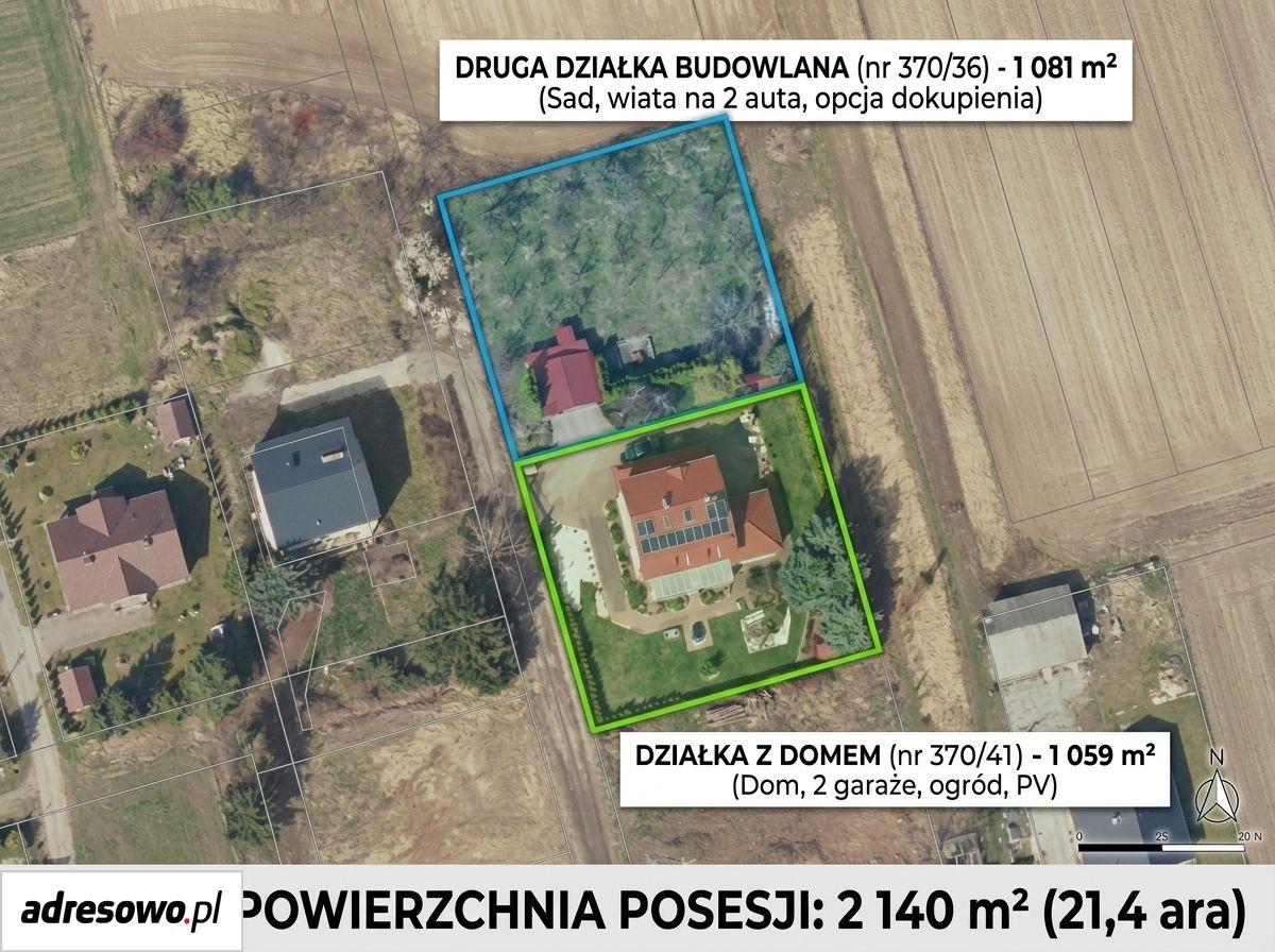 dom wolnostojący, 6 pokoi Jakubowice Konińskie, ul. Dębina. Zdjęcie 21