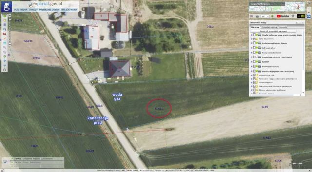 Działka rolno-budowlana Cieszacin Mały. Zdjęcie 1