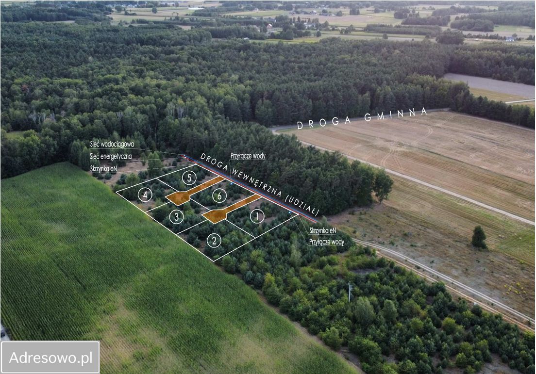 Działka budowlana Wojsławice. Zdjęcie 14