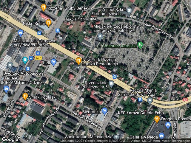 dom wolnostojący Łomża Śródmieście, ul. gen. Władysława Sikorskiego. Zdjęcie 1