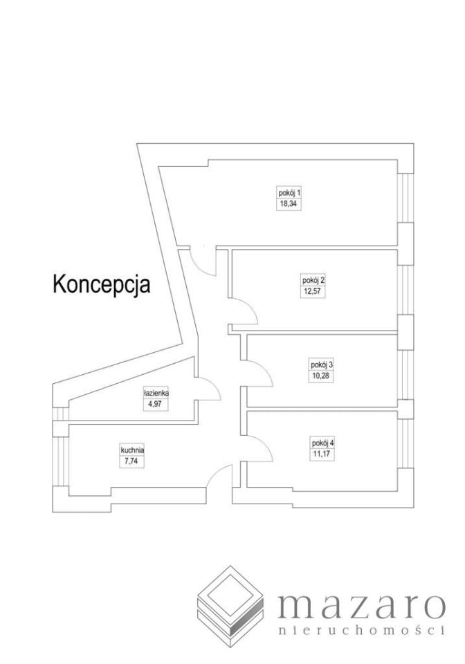 Mieszkanie 4-pokojowe Bydgoszcz, ul. Seminaryjna. Zdjęcie 10