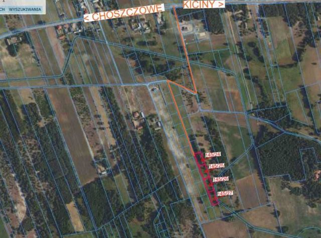 Działka budowlana Kiciny. Zdjęcie 1