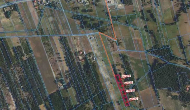 Działka budowlana Kiciny