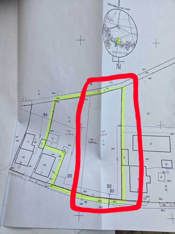 Działka budowlana Kuźnica Ligocka. Zdjęcie 2