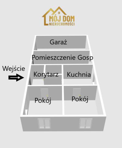dom wolnostojący, 2 pokoje Dukla. Zdjęcie 9