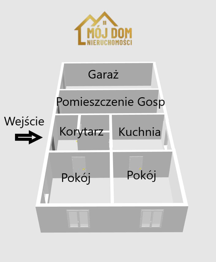 dom wolnostojący, 2 pokoje Dukla. Zdjęcie 9