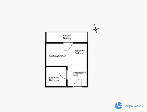 Mieszkanie 1-pokojowe Kraków Łagiewniki-Borek Fałęcki, ul. Klementyny Hoffmanowej. Zdjęcie 10