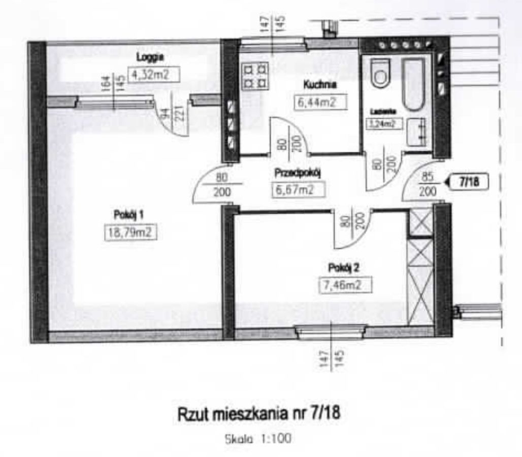 Mieszkanie 2-pokojowe Rybnik Chwałowice. Zdjęcie 6