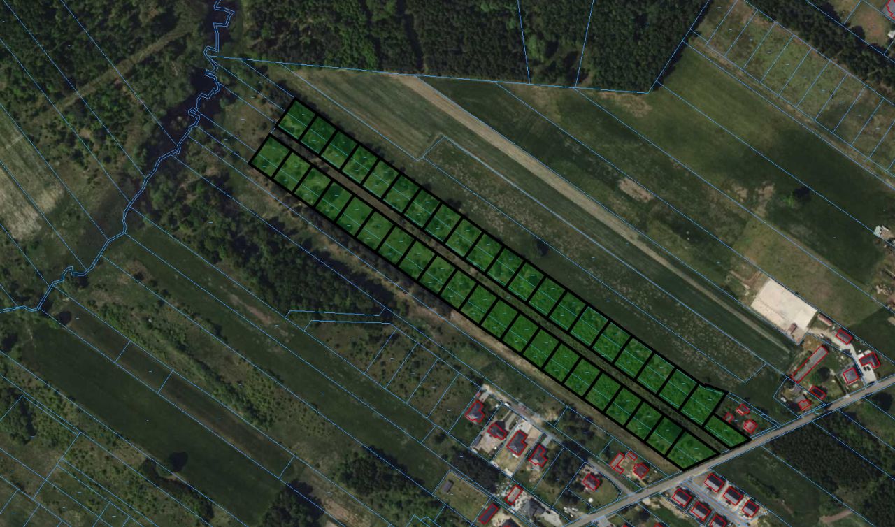 Działka budowlana Aleksandria Aleksandria Druga, ul. Księżycowa. Zdjęcie 3