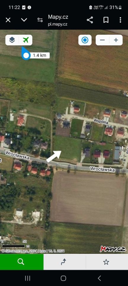 Działka budowlana Nadolice Małe, ul. Wrocławska. Zdjęcie 2