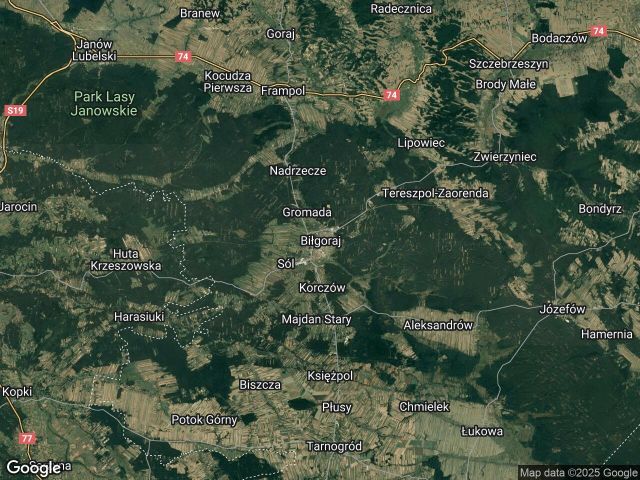 Działka leśna Biłgoraj. Zdjęcie 1