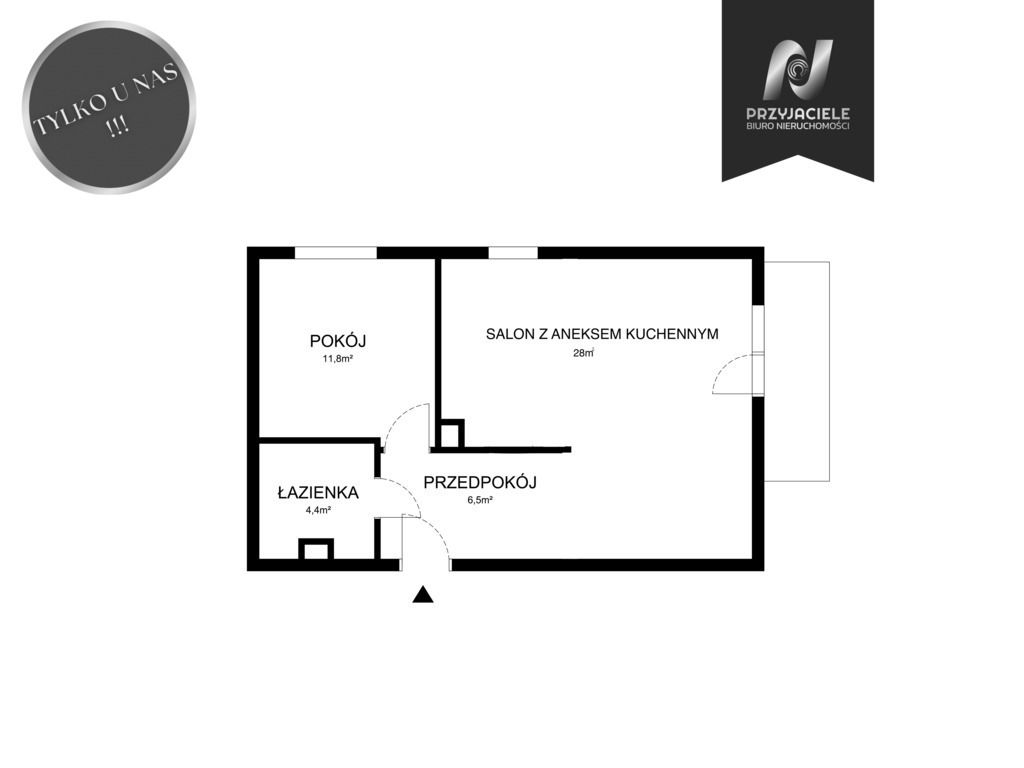 Mieszkanie 2-pokojowe Gdańsk Ujeścisko, ul. Konrada Guderskiego. Zdjęcie 23