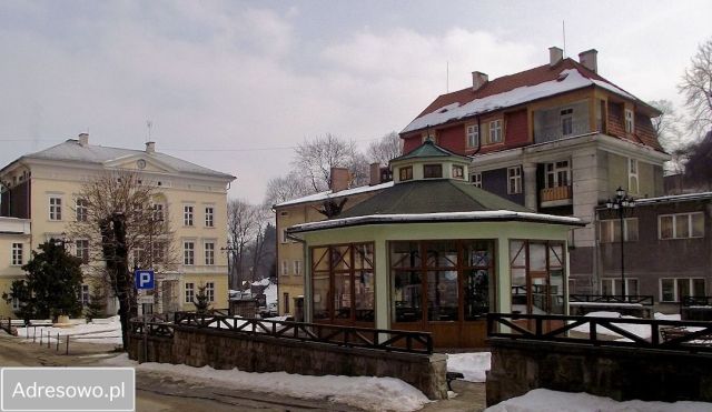 Hotel/pensjonat Jedlina-Zdrój, pl. Zdrojowy. Zdjęcie 1