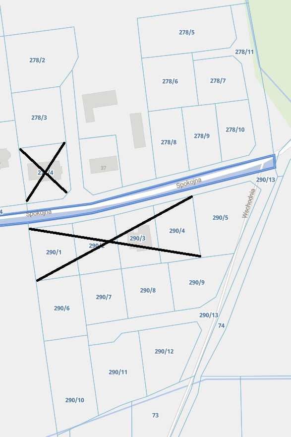 Działka budowlana Rogozino, ul. Spokojna. Zdjęcie 2