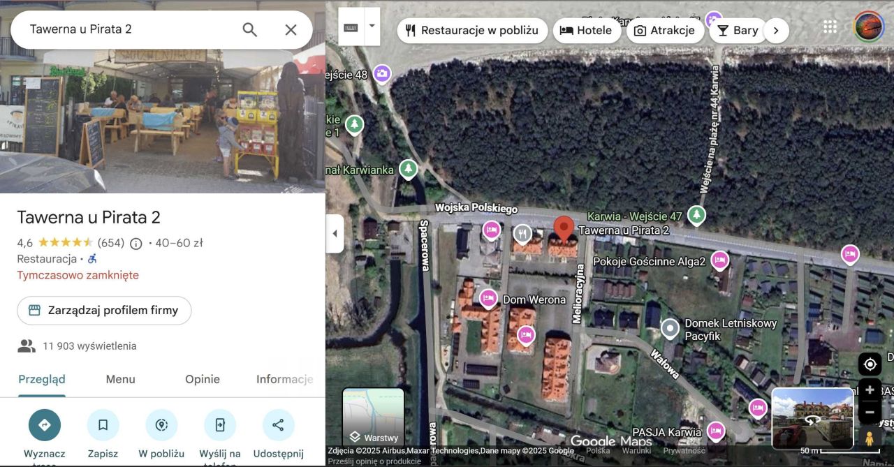 Lokal Karwia. Zdjęcie 2