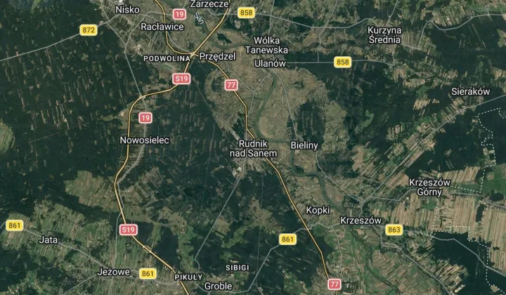 Działka budowlana Rudnik nad Sanem