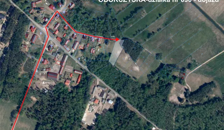 Działka budowlana Oborczyska