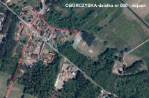 Działka budowlana Oborczyska