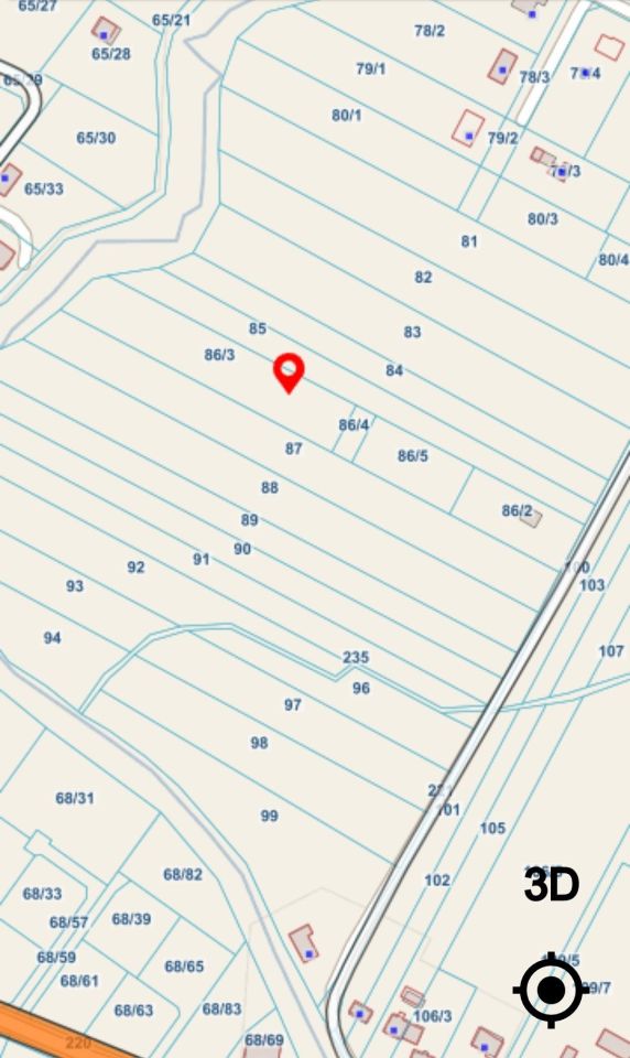 Działka budowlana Zaździerz. Zdjęcie 2