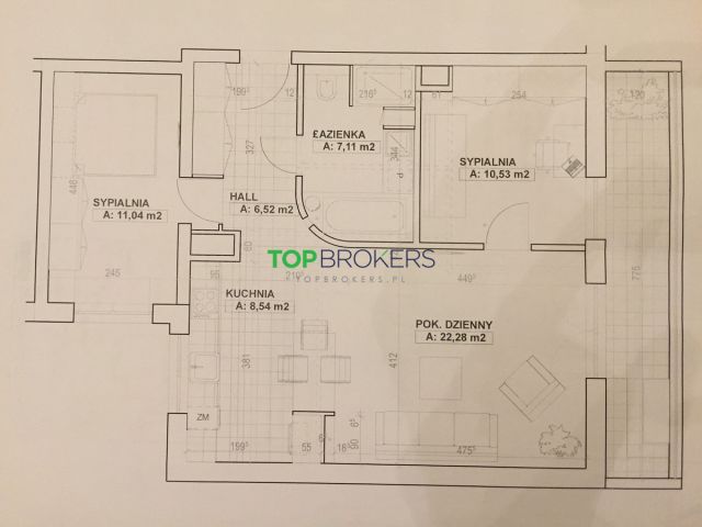 Mieszkanie 3-pokojowe Warszawa Wola, ul. Mroczna. Zdjęcie 12