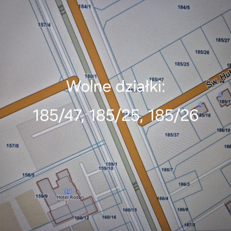 Działka budowlana Skrzynki, ul. św. Huberta. Zdjęcie 2