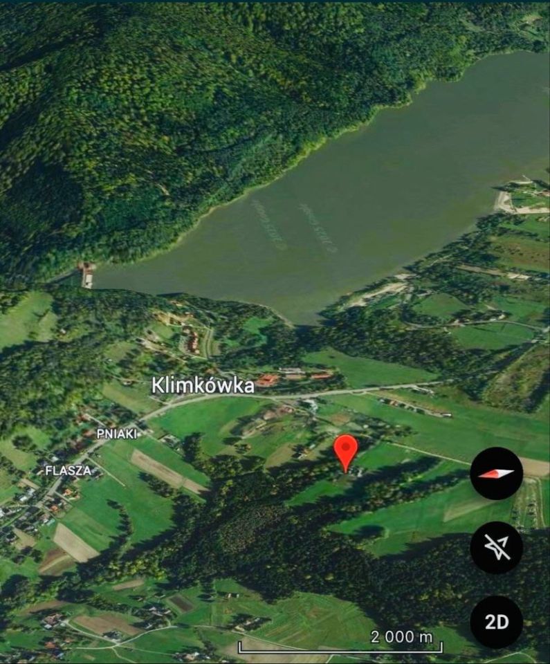 Działka budowlana Klimkówka. Zdjęcie 4