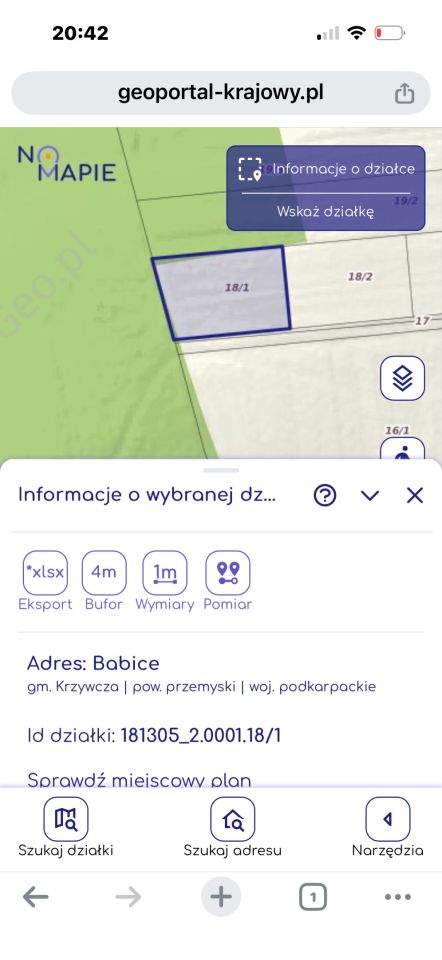 Działka budowlana Babice Półanki. Zdjęcie 1