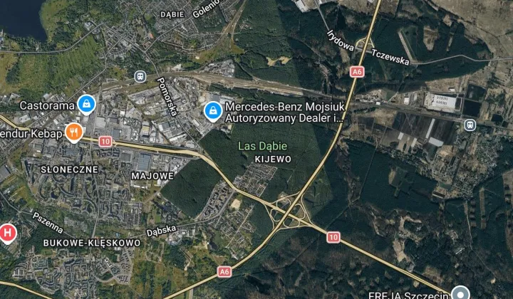 Działka budowlana Szczecin Kijewo, ul. Kurza