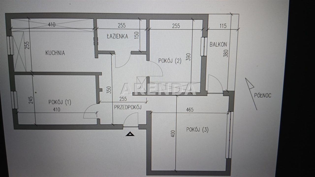 Mieszkanie 3-pokojowe Bydgoszcz Osowa Góra, ul. Rekinowa. Zdjęcie 13
