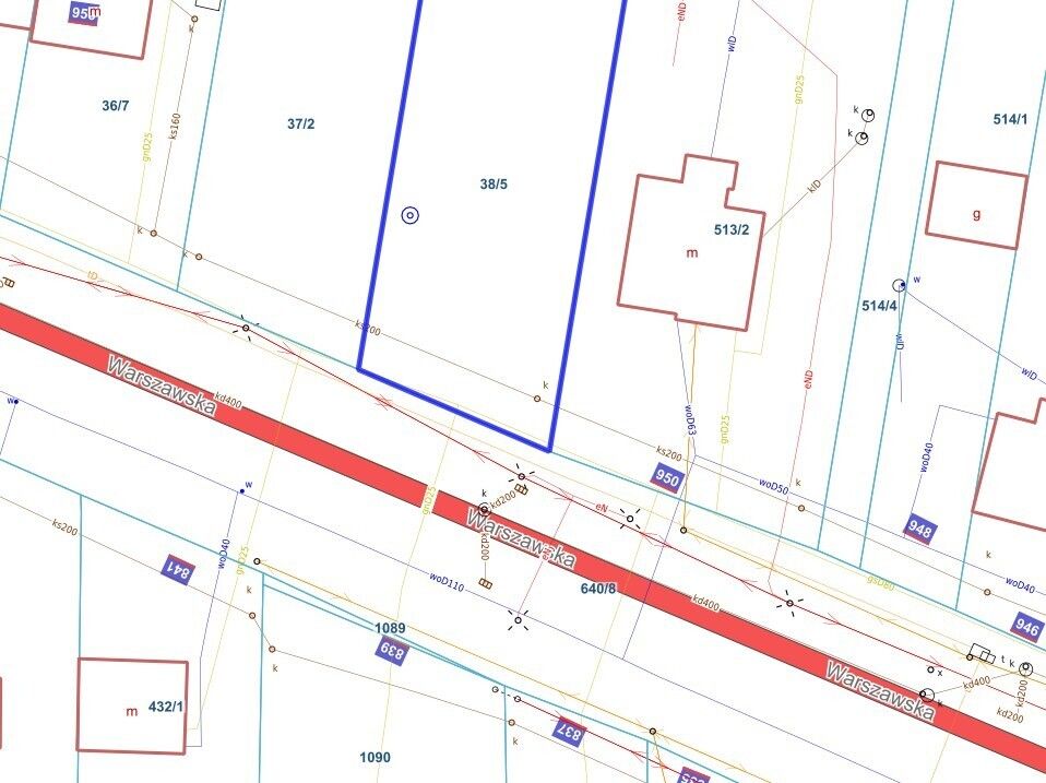 Działka rolno-budowlana Borzęcin Mały, ul. Warszawska. Zdjęcie 5