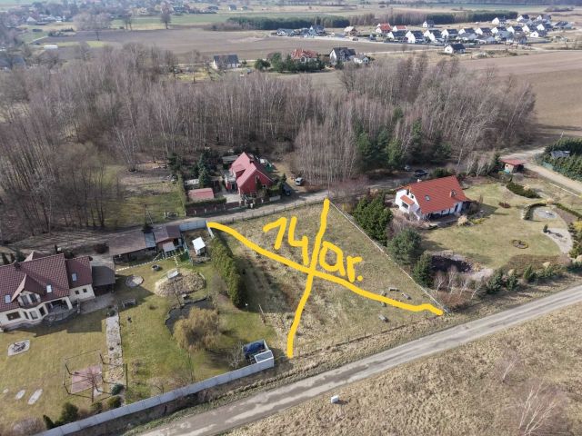 Działka budowlana Grzymalin, ul. Tarninowa. Zdjęcie 1