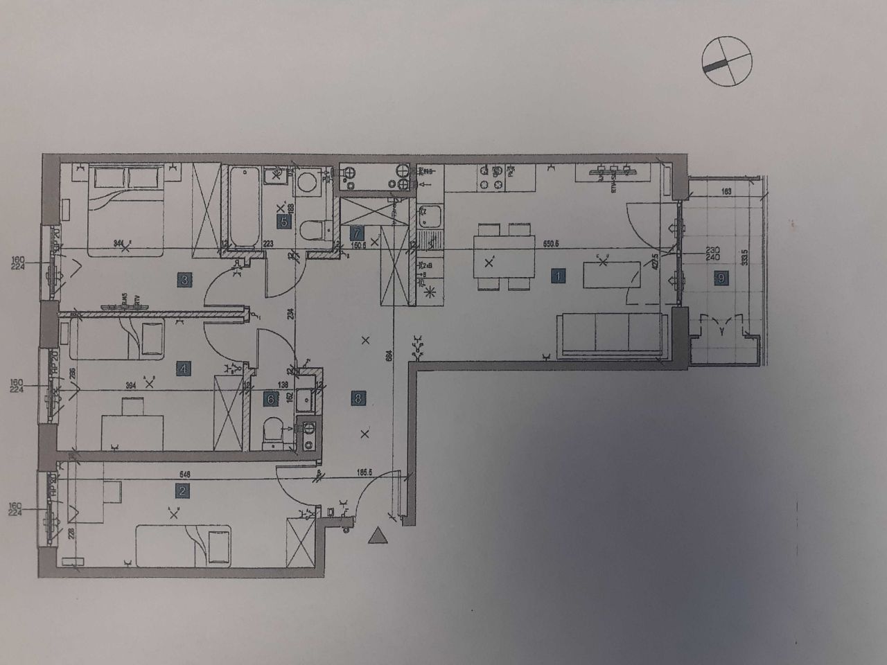 Mieszkanie 4-pokojowe Warszawa Mokotów, ul. Bokserska. Zdjęcie 6