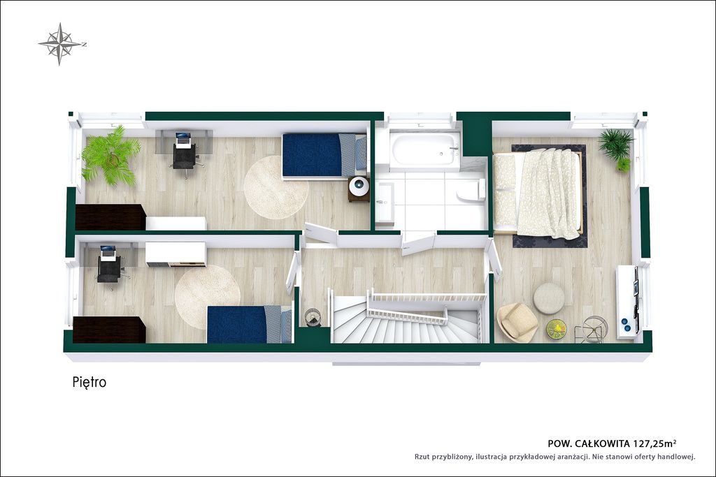 Mieszkanie 4-pokojowe Warszawa Białołęka, ul. Ruskowy Bród. Zdjęcie 49