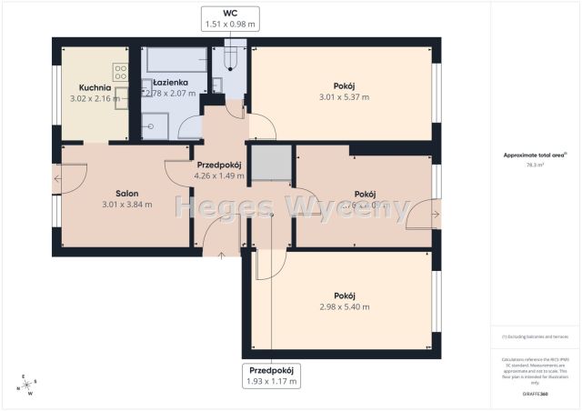 Mieszkanie 4-pokojowe Trzebień. Zdjęcie 19