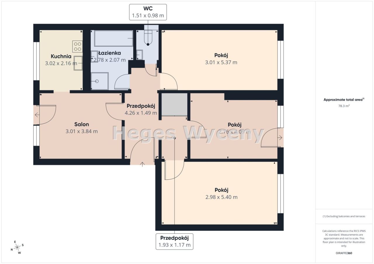 Mieszkanie 4-pokojowe Trzebień. Zdjęcie 19