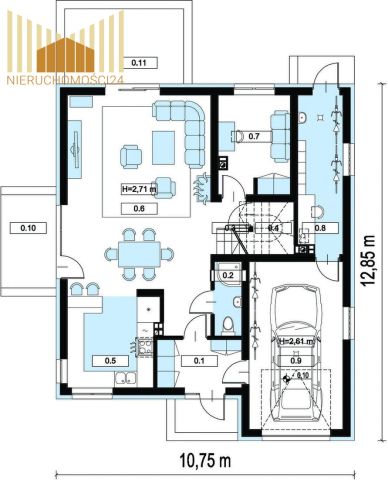 dom wolnostojący, 6 pokoi Cegłów. Zdjęcie 13