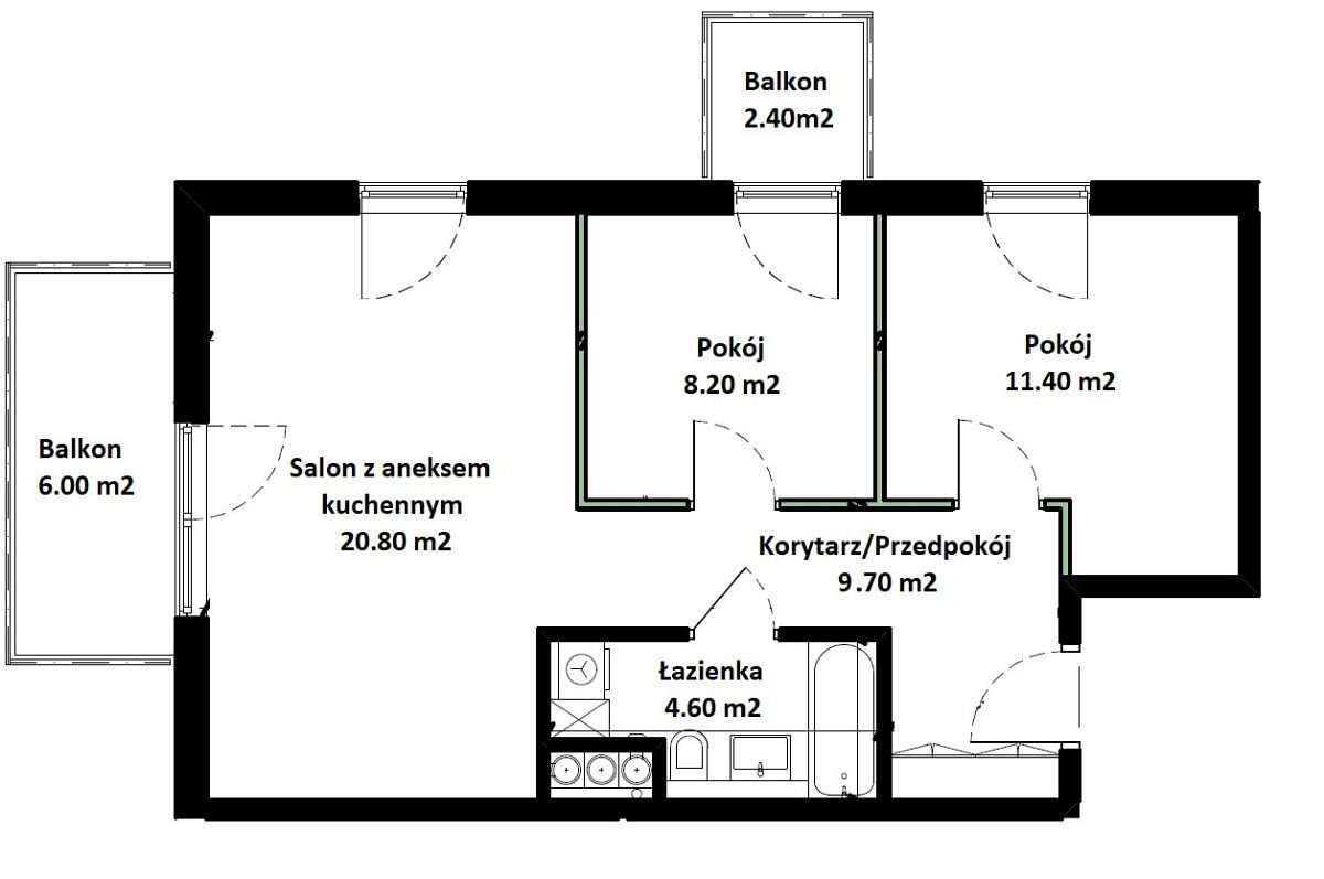 Mieszkanie 3-pokojowe Lublin, ul. Garbarska. Zdjęcie 16
