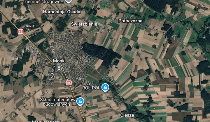 Działka budowlana Mońki Mońki-Wieś, ul. Włodzimierza Puchalskiego