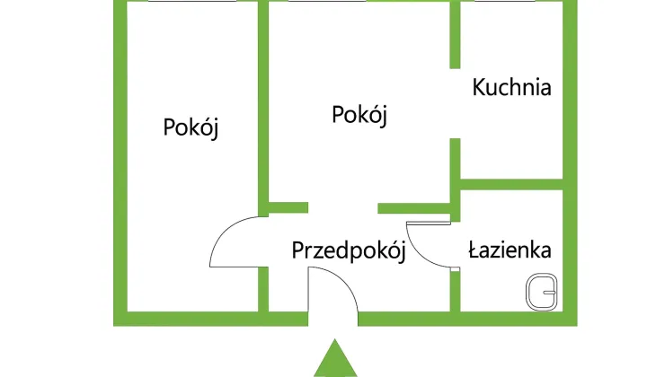 Mieszkanie 2-pokojowe Sosnowiec Dańdówka, ul. 11 Listopada