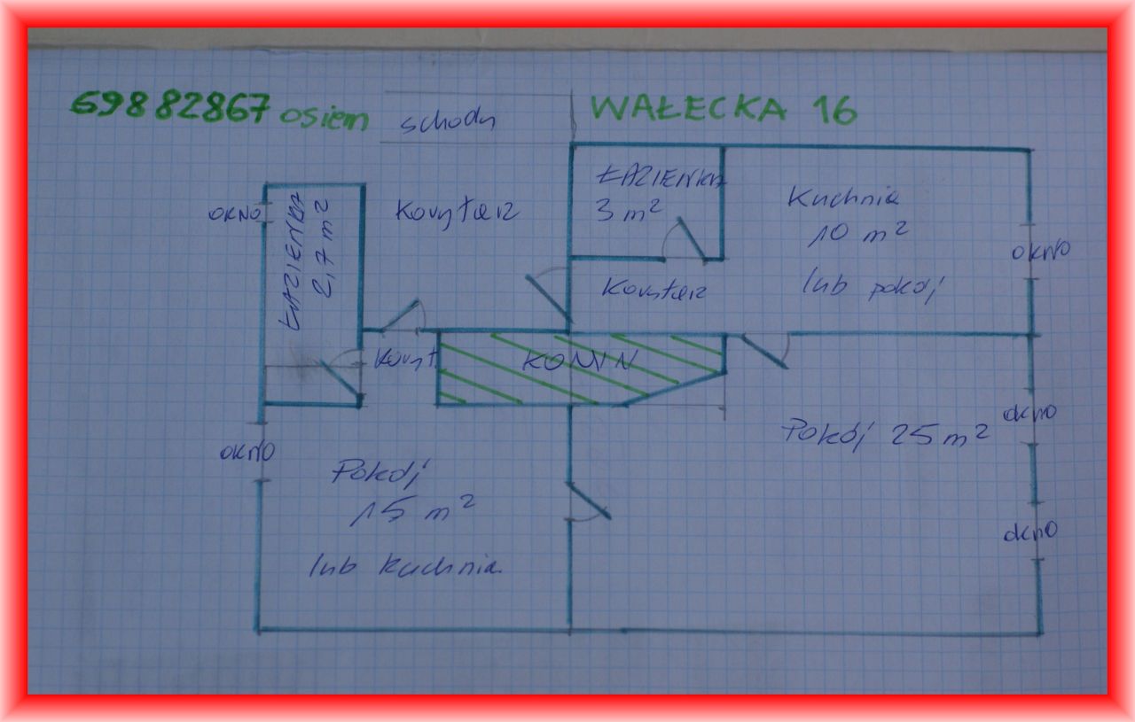 Mieszkanie 2-pokojowe Mirosławiec, ul. Wałecka. Zdjęcie 6