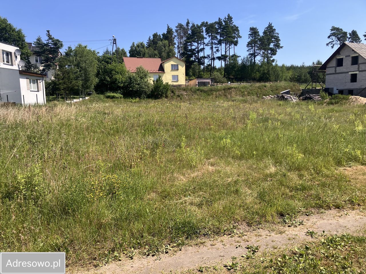 Działka budowlana Męcikał Męcikał-Struga, ul. Czernicka. Zdjęcie 3