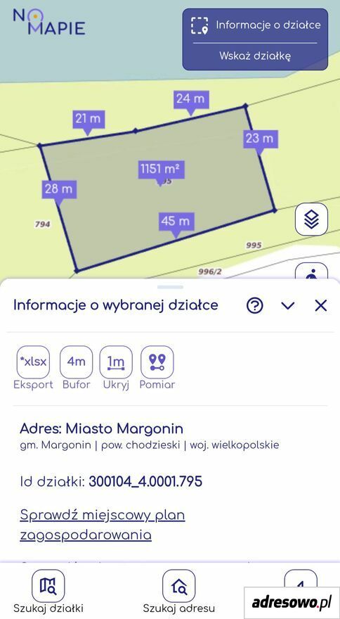 Działka rolna Margonin. Zdjęcie 3