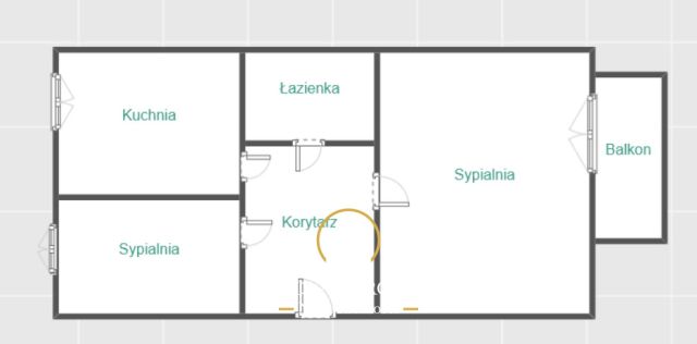 Mieszkanie 2-pokojowe Lublin Śródmieście, ul. Okopowa. Zdjęcie 8