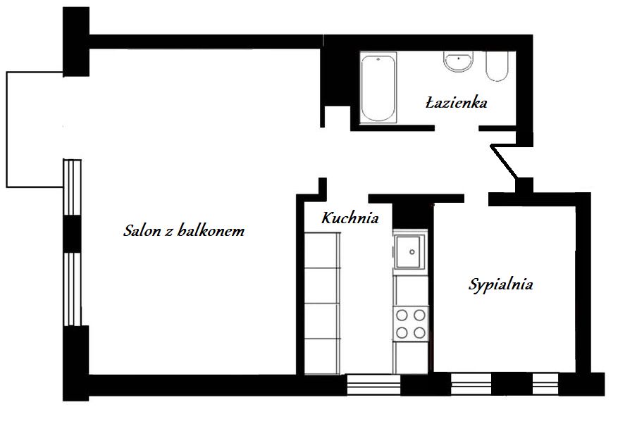 Mieszkanie 2-pokojowe Rzeszów, ul. Wincentego Pola. Zdjęcie 10