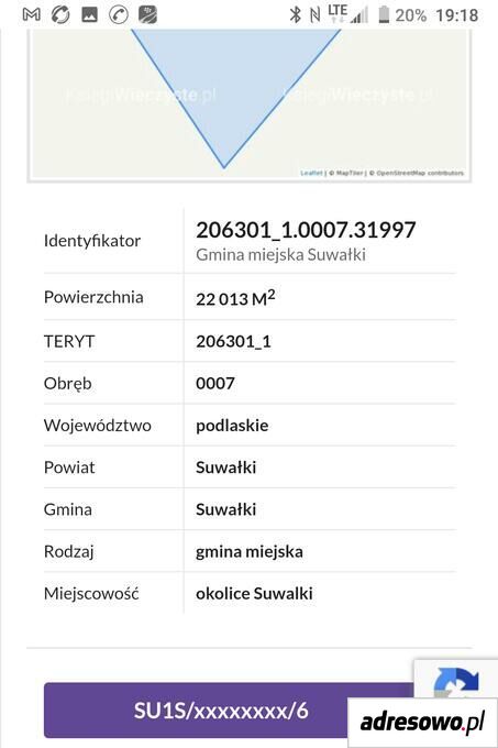 Działka rolna Suwałki, ul. Lotnicza. Zdjęcie 4